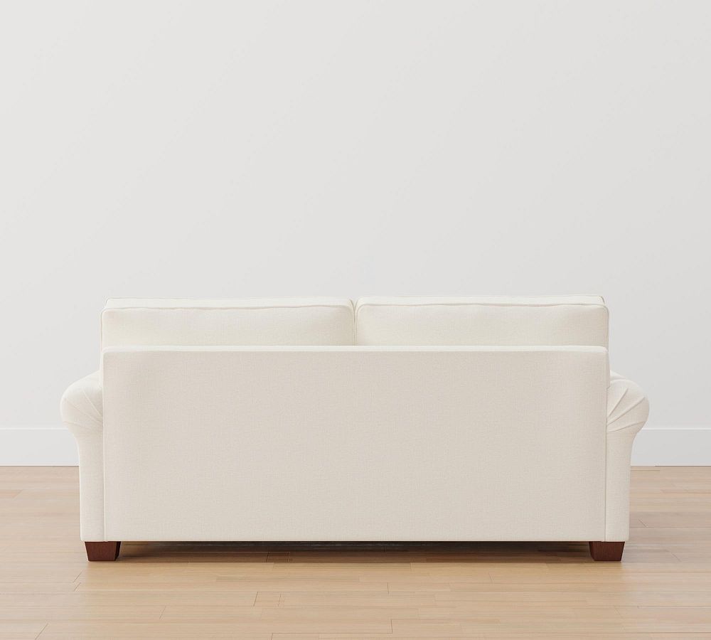 PB Comfort Roll Arm Upholstered Deluxe Sleeper Sofa With Memory Foam