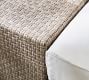 Open Box: Belvedere All-Weather Wicker Rectangular Side Table