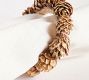 Gold Pinecone Napkin Rings - Set of 4