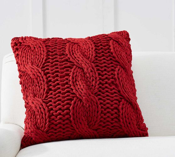 Colossal Handknit Pillow