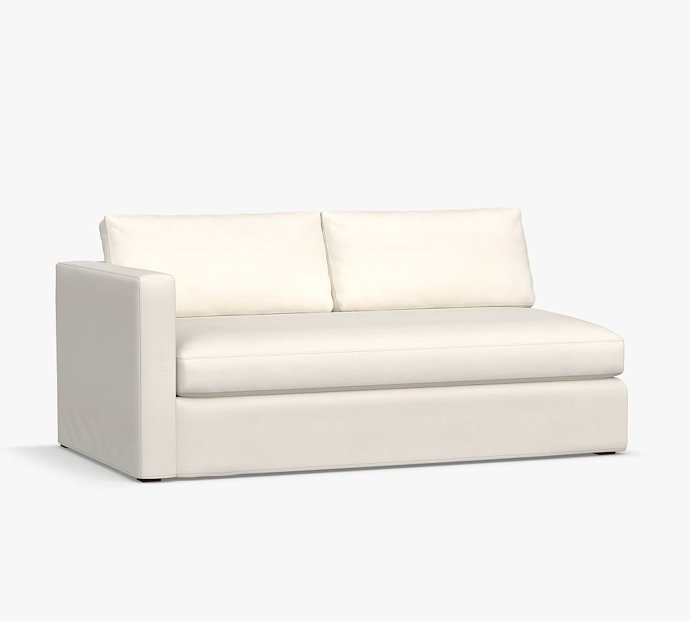 Build Your Own - Jake Slipcovered Chaise Outdoor Sectional Components