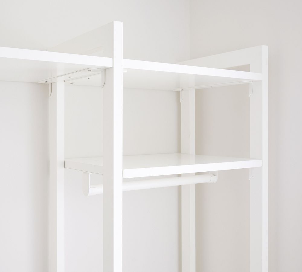 Essential Walk-In Closet Shelves by Hold Everything