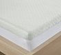 Green Tea Foam Mattress Topper with Removable Cooling Cover