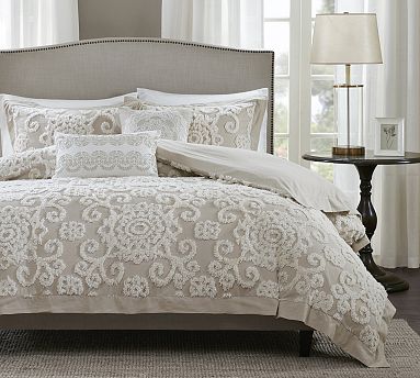 Dona Cotton Comforter Set | Pottery Barn