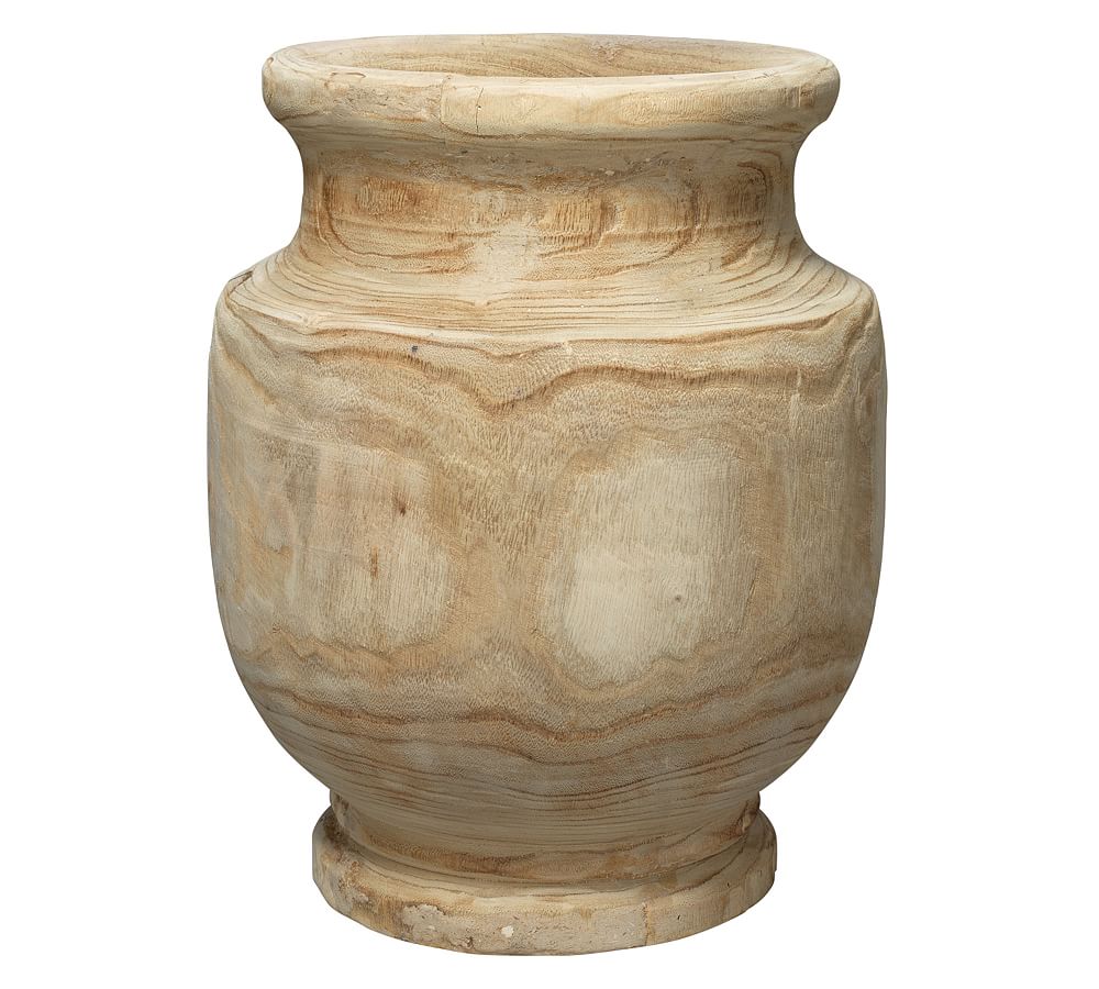 Aisley Wooden Vase