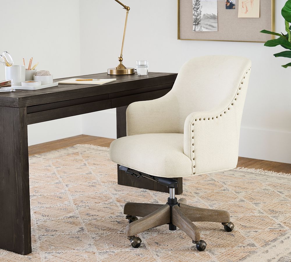 Reeves Upholstered Swivel Desk Chair