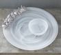 Alabaster Glass Dinnerware Collection - White