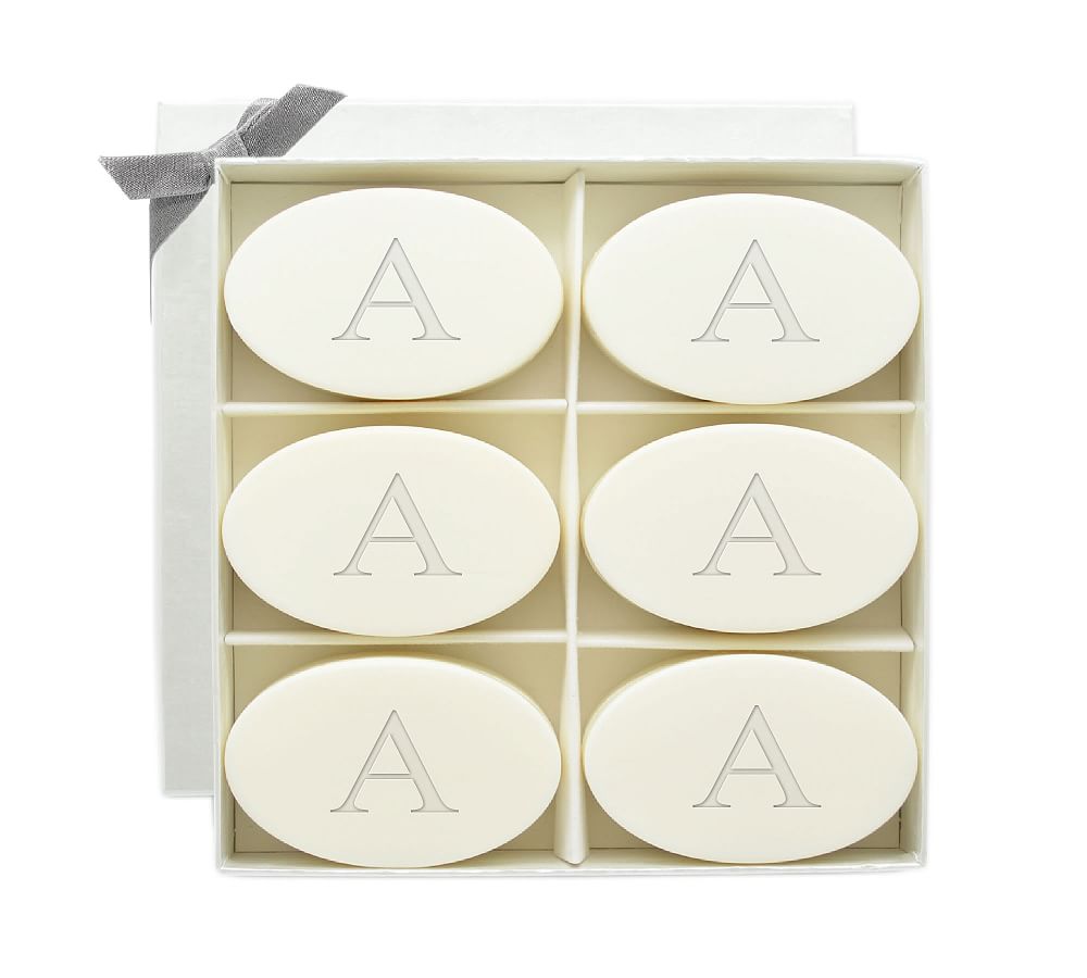 Monogrammed Verbana Oval Soap Set