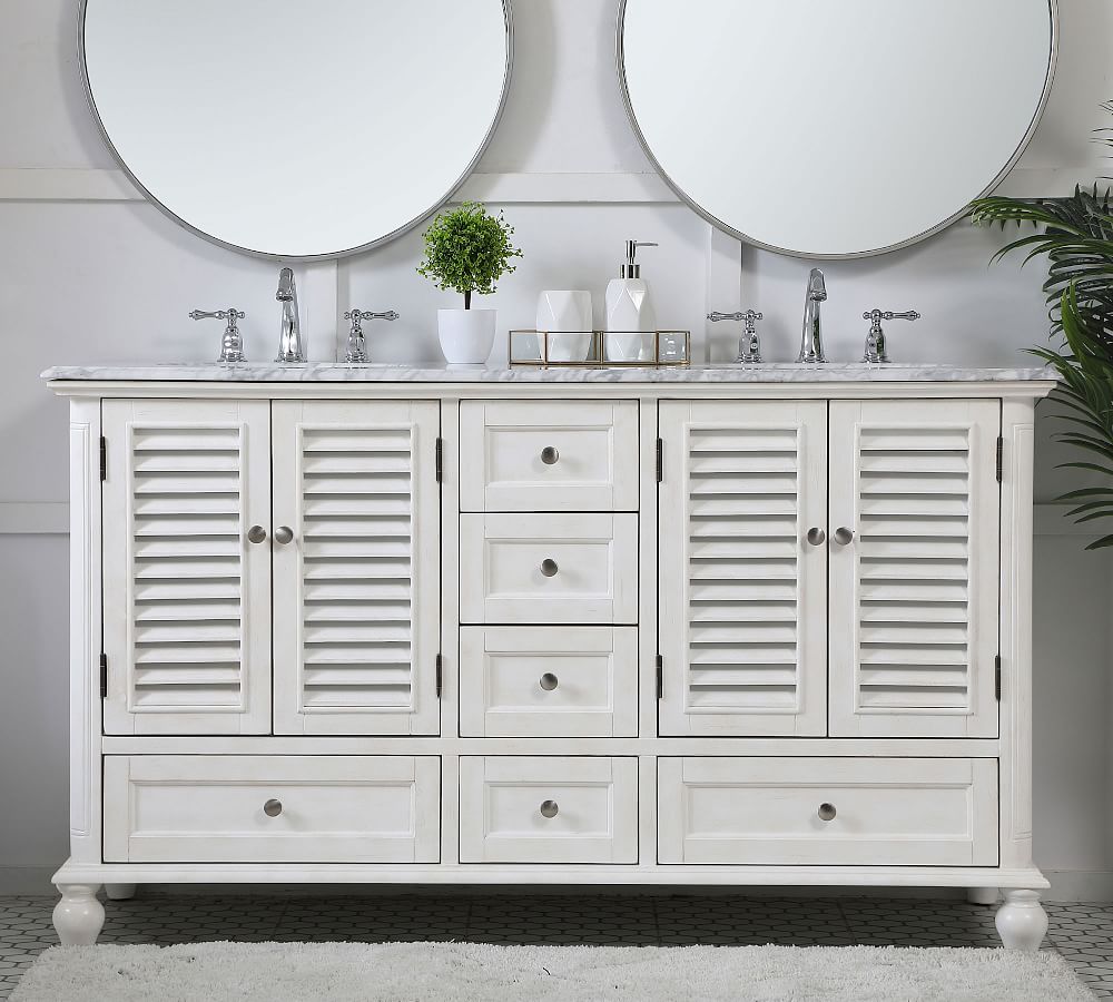 Page 60&quot; Double Sink Vanity