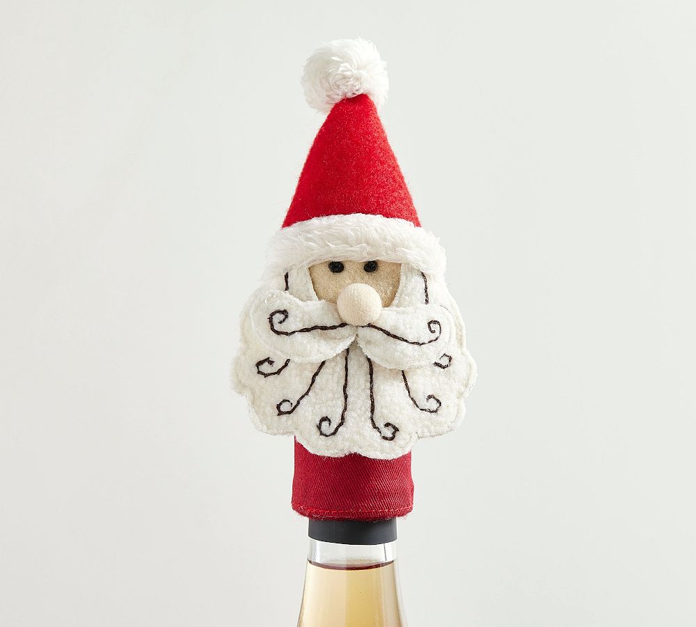 Holiday Wine Toppers