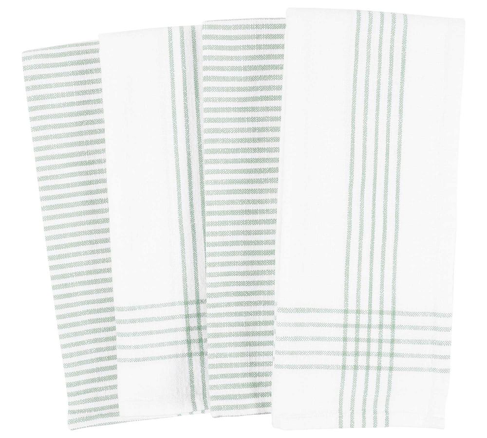 Monaco Washed Cotton Dish Towels - Set of 4