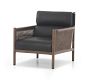Rowan Cane Leather Chair