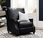 James Square Arm Leather Recliner