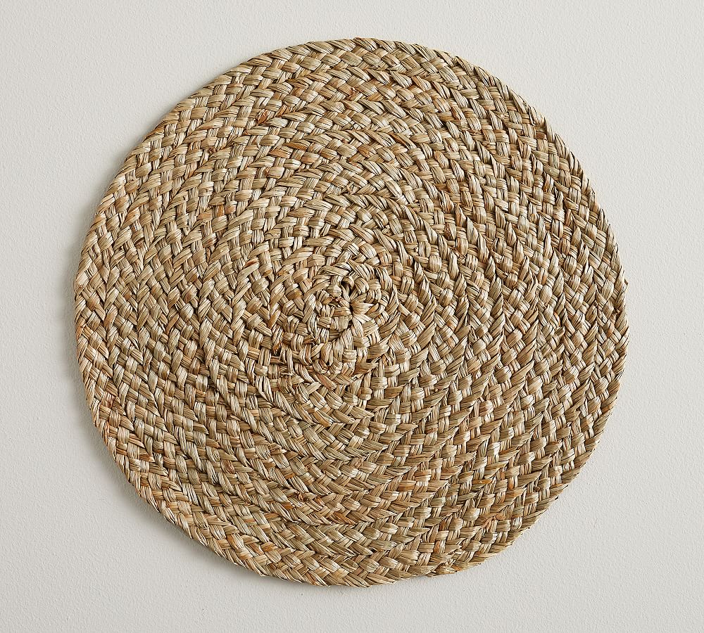 Braided Handwoven Charger Plate | Pottery Barn