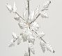 Silver Snowflake Ornament