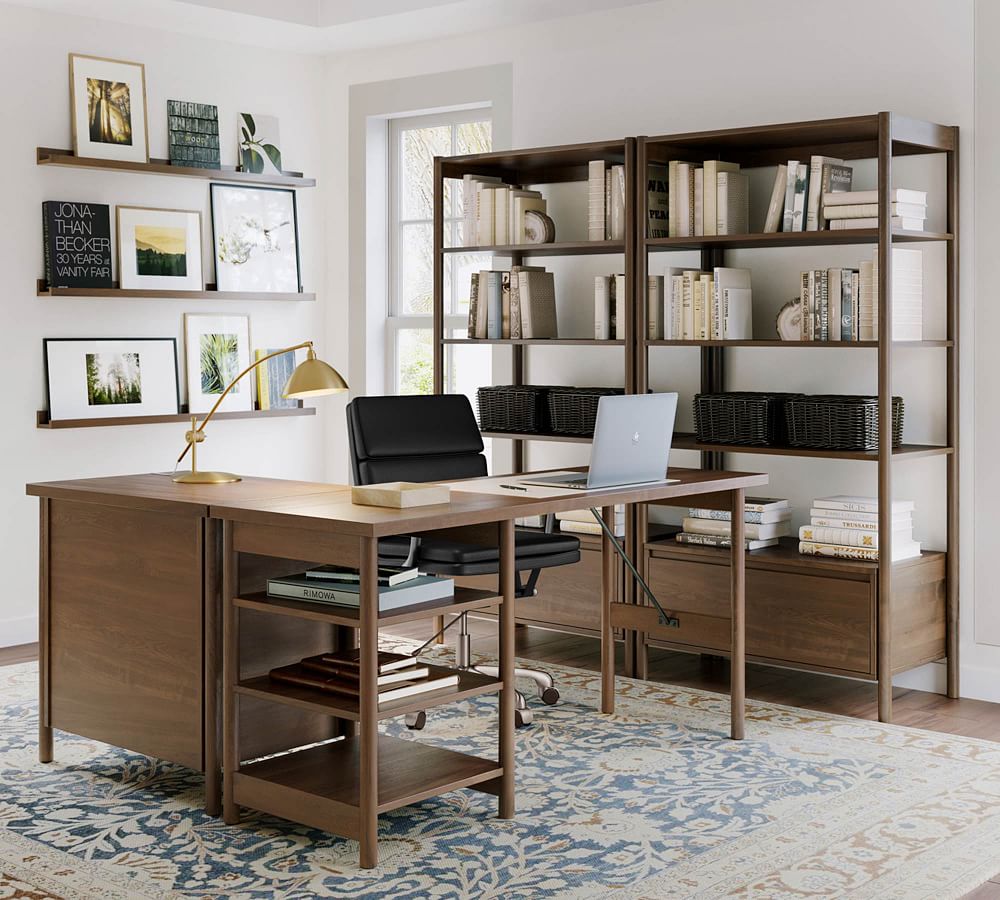 Pottery barn deals l desk