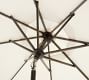 6' Round Outdoor Patio Umbrella &ndash; Rustproof Aluminum Tilt Frame