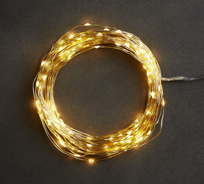 Mini LED String Lights Pottery Barn