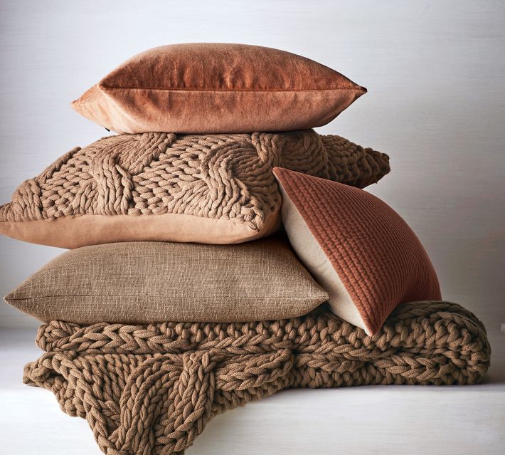 Pottery barn best sale velvet pillows