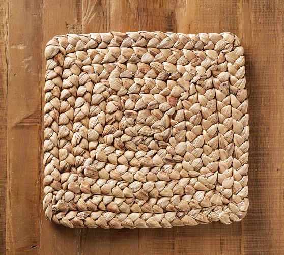 Water Hyacinth Square Placemat Pottery Barn