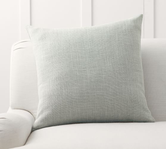 Pottery barn best sale linen pillow covers