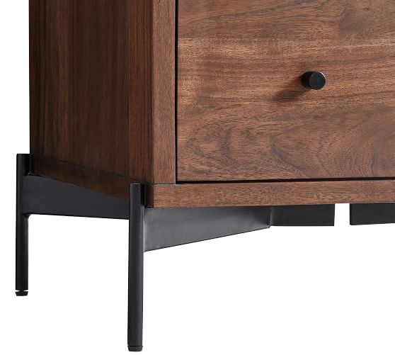 Walnut deals dresser tall