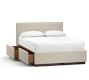 Raleigh Upholstered Square Storage Bed