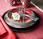 Stewart Plaid Stoneware Salad Plates - Set of 4