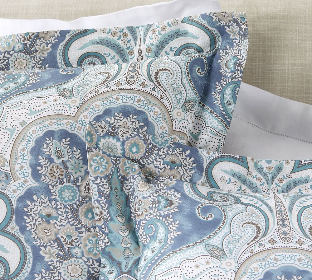 Pottery barn deals jordana duvet