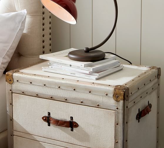 Ludlow Trunk Nightstand Pottery Barn