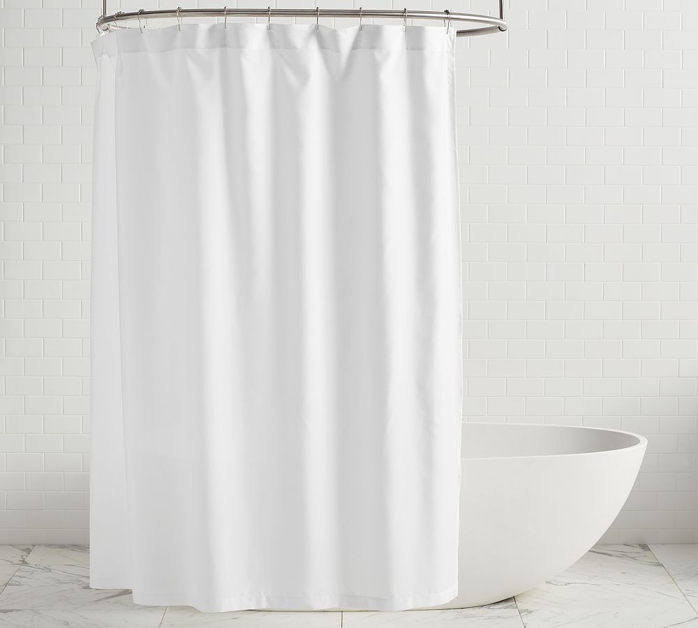 Retreat Fabric Shower Curtain Liner