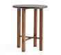 Abbott Concrete &amp; Acacia Outdoor Bar Height Table (34&quot;)