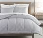 Wheaton Striped Organic Percale Comforter