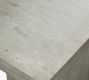 Vaccaro Rectangular Concrete End Table