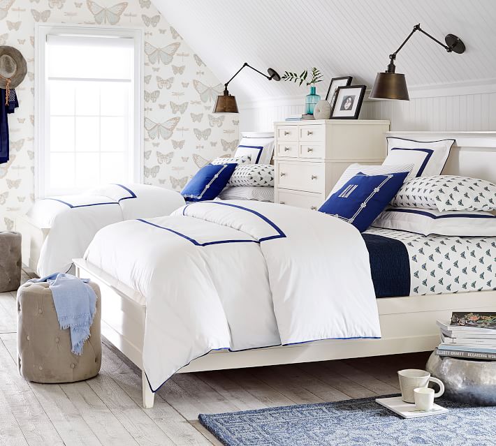 Clara headboard shop pottery barn