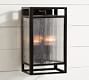 Atherton Outdoor Ribbed Glass Sconce