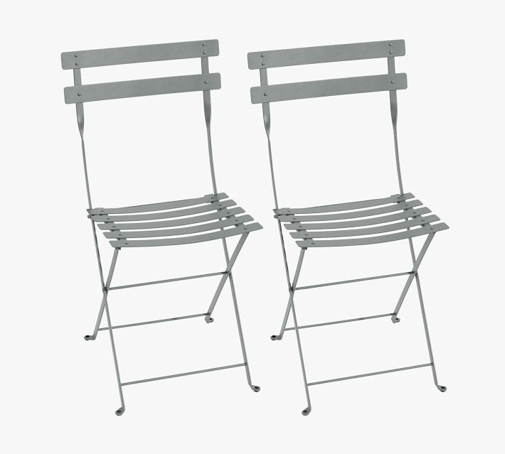 Fermob Metal Outdoor Bistro Chairs