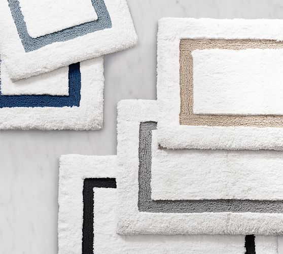 Memory Foam Bath Mat Pottery Barn