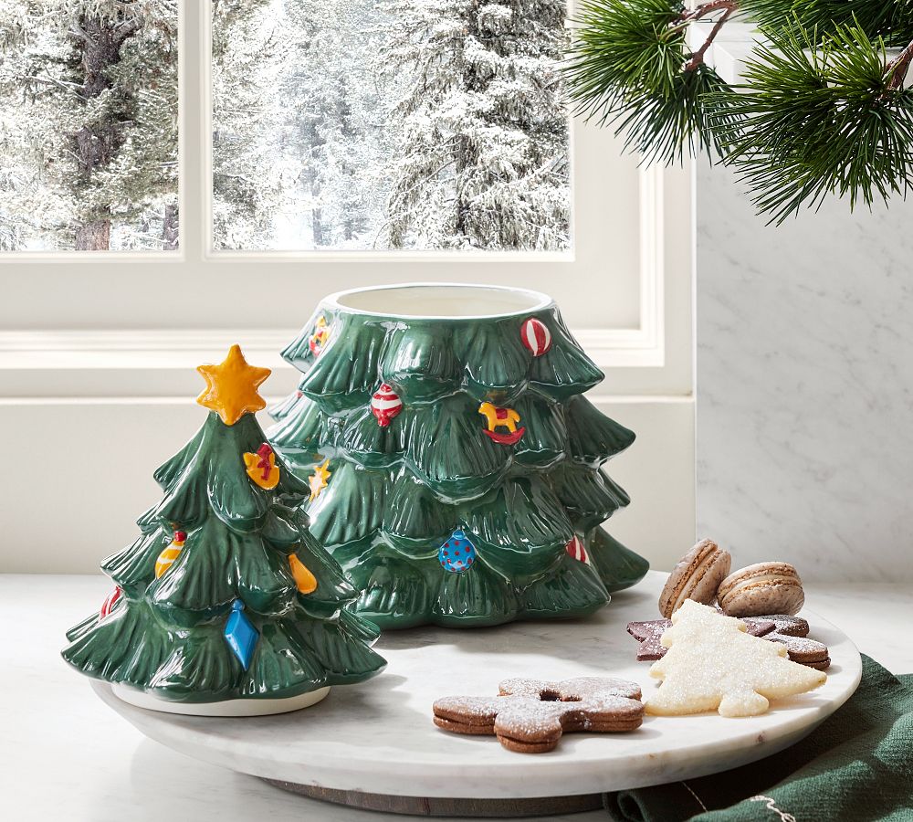 Holiday Cookie Jar Collection Pottery Barn