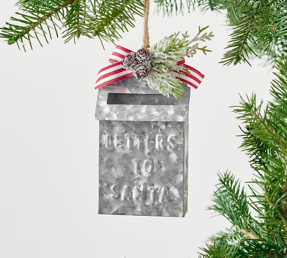 Letters To Santa Mailbox Ornament