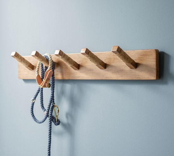 Malibu Row of Hooks Pottery Barn