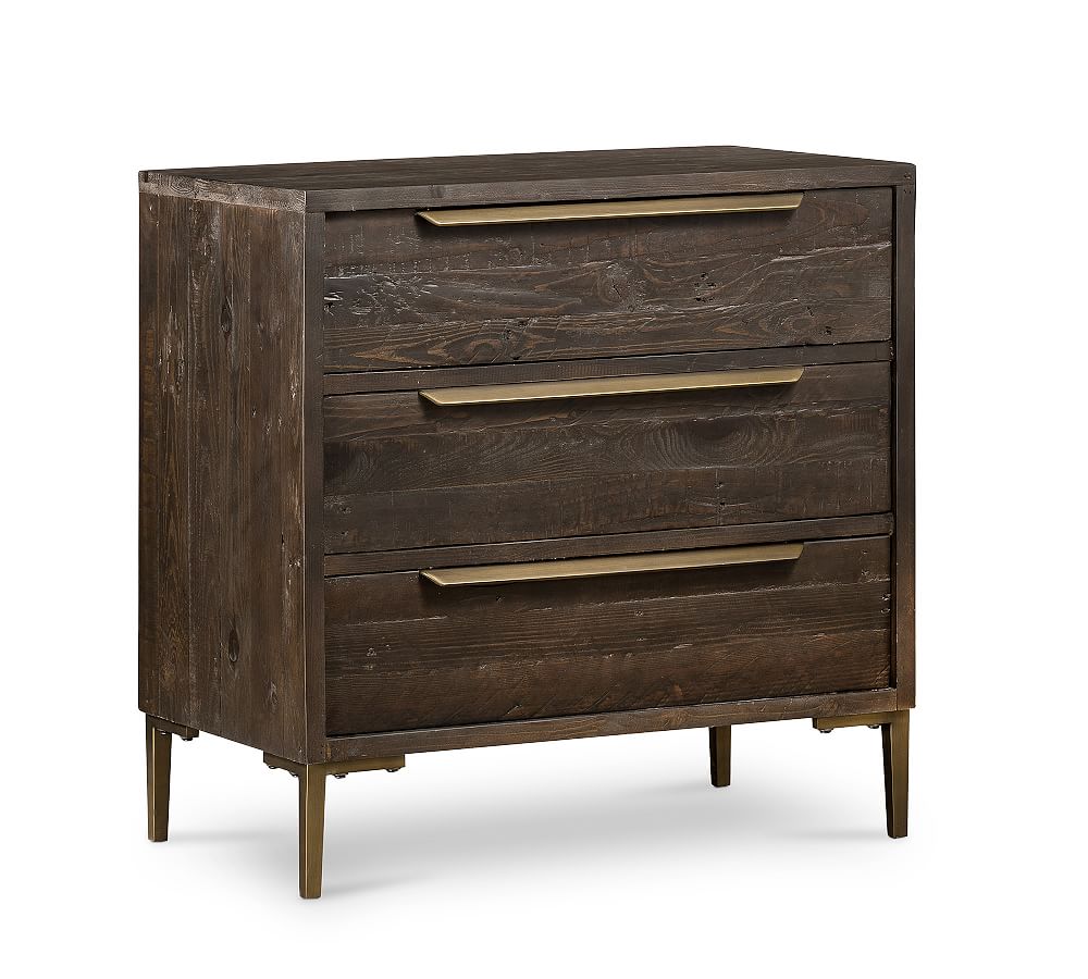Braden Reclaimed Wood 3-Drawer Dresser (30&quot;)