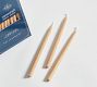 Menorah Wax Taper Candles - Set of 45