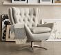 Wells Tufted Swivel Chair