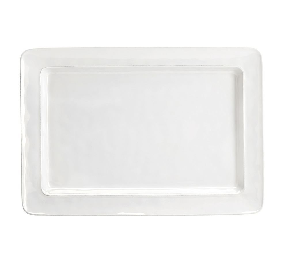 Cambria Handcrafted Stoneware Rectangular Serving Platter