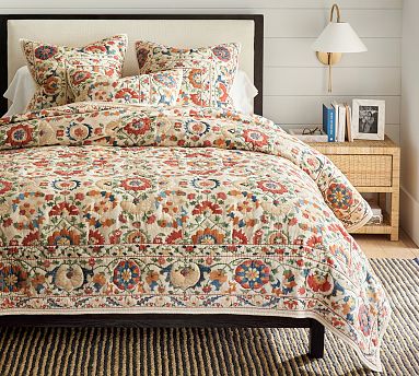 Pottery barn deals cal king bedding