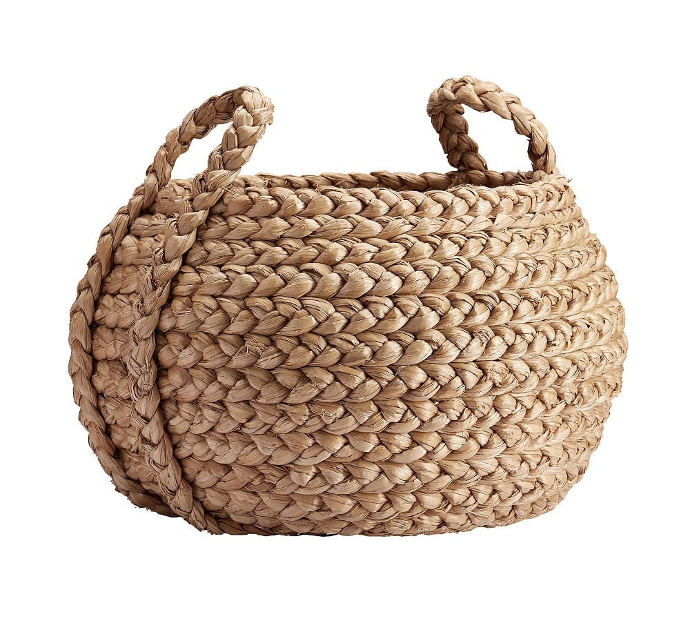Beachcomber Handwoven Tote Baskets - Oversized - 24" Diam. x 16"H