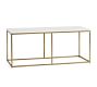 Delaney Rectangular Marble Coffee Table (40.5&quot;)