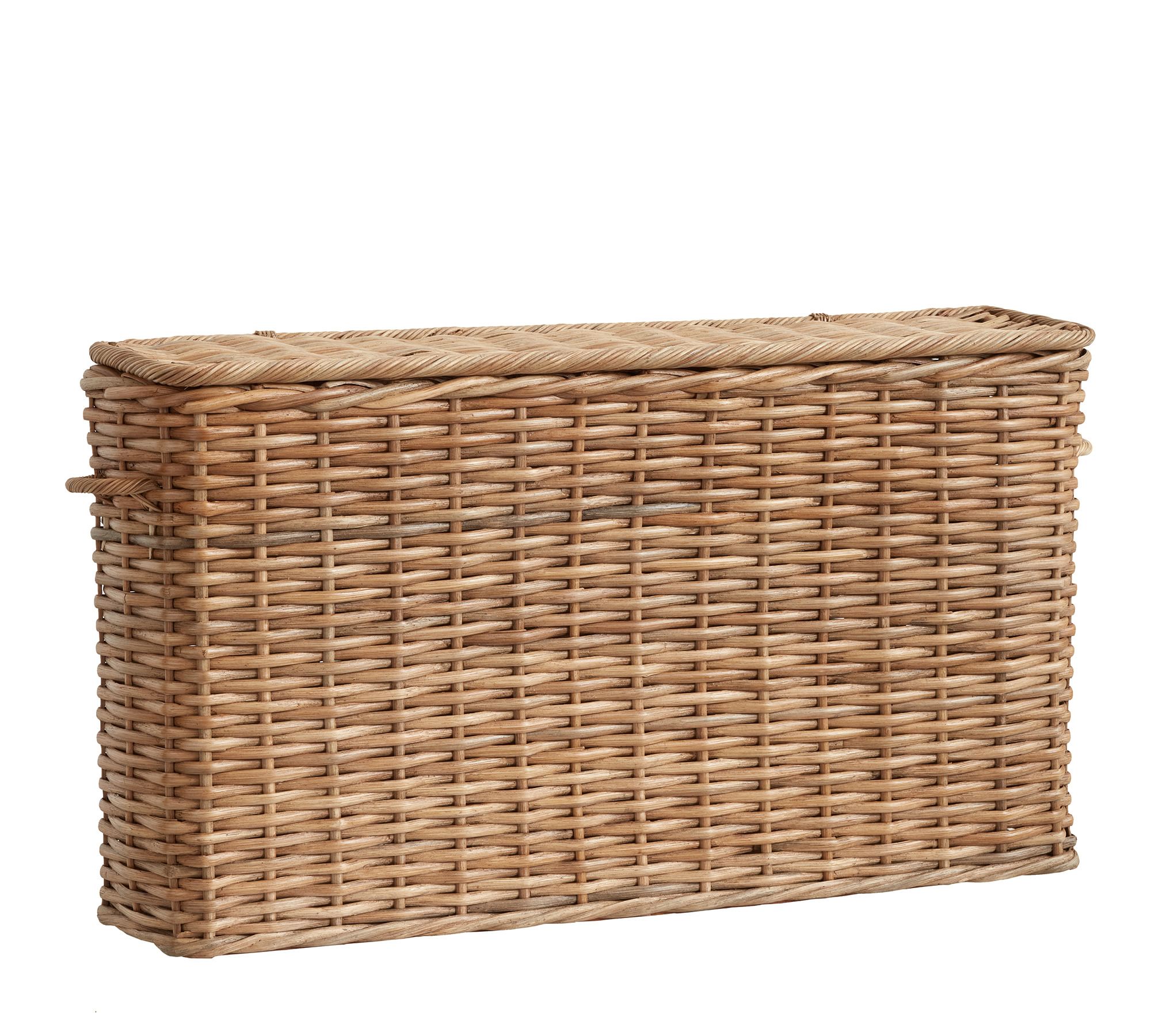 Aubrey Handwoven Oversized Lidded Basket
