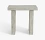 Vaccaro Rectangular Concrete End Table